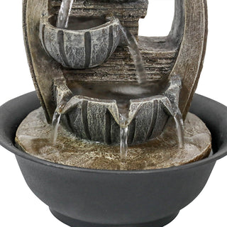 13-inch Indoor Tabletop Water Fountain