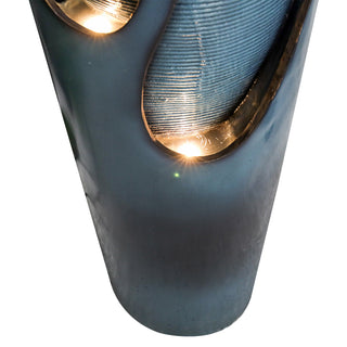 Wilwolfer 38.7” Indoor and Outdoor Jar Water Fountain