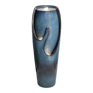 Wilwolfer 38.7” Indoor and Outdoor Jar Water Fountain