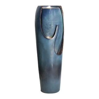 Wilwolfer 38.7” Indoor and Outdoor Jar Water Fountain