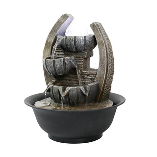 13-inch Indoor Tabletop Water Fountain