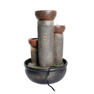 15.7-inch Indoor Tabletop 4-tier Water Fountain