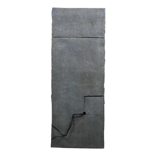 39" High Multi‑Tier Industrial Metal Patio Fountain