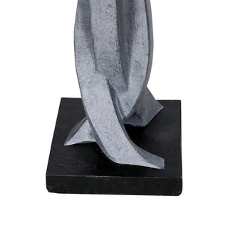 22.8" H Concrete Bird Baths for Outdoors, Modern Bird Bath Bowl, Bird Feeder Seed Tray Garden Lawn Yard Decor