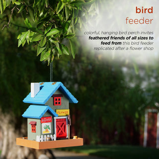 FLOWER STORE BIRD FEEDER