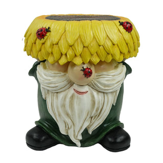 Gnome Sunflower Planter Stand