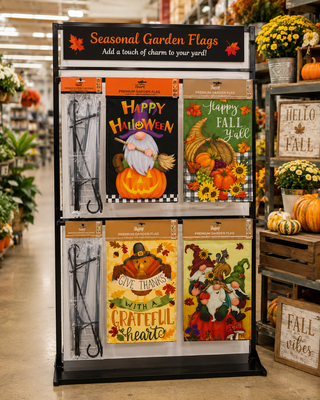 Halloween and Harvest Garden Flags