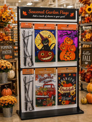 Halloween and Harvest Garden Flags