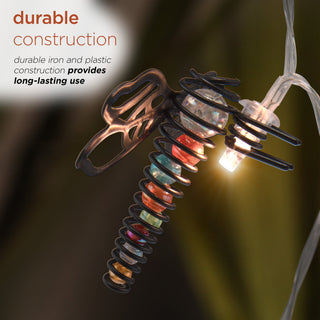 10pc Dragonfly String Lights w/Warm White LED Lights