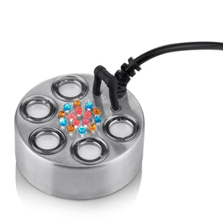 Super Power Magical Pond Fogger (5 Jet Fogger w/ LED Lights)