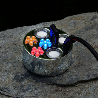 Magical Pond Fogger ( 3 Jet Mini-Pond Fogger w/ LED Lights )