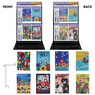 Summer Garden Flags