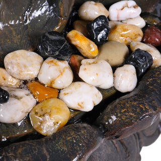 Buddha Fountain with LED Lights