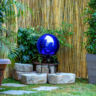 Blue Glass Gazing Globe