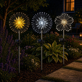 Solar Fiber Optic Flower Stake