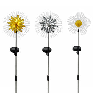 Solar Fiber Optic Flower Stake