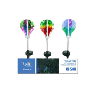 Solar Hot Air Balloon Garden Stake