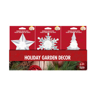 Color Changing Window Décor w/Suction