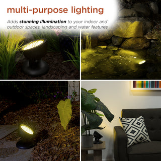 Light and Transformer w/120 Warm White LED lights - 12 watts