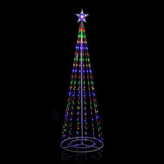 Christmas Tree Tower Decor with 8 Functions & 300 LED Lights