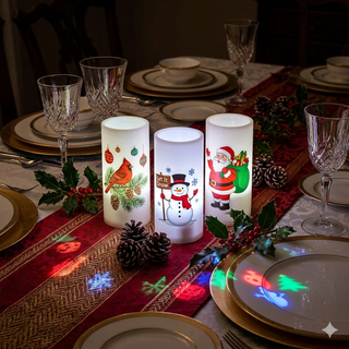 Indoor Projector Candle
