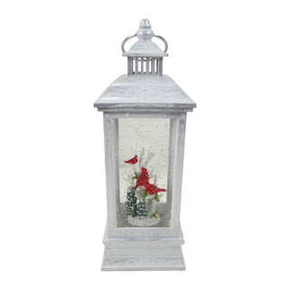 Cardinal Snowglobe with LED and Music