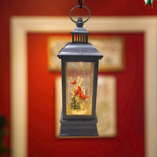 Cardinal Snowglobe with LED and Music