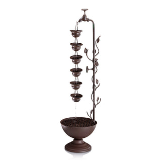 Hanging 6-Cup Tiered Fountain