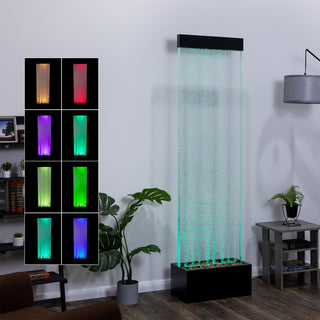 Multi-Color Function Bubble Fountain w/ Black Base and Remote
