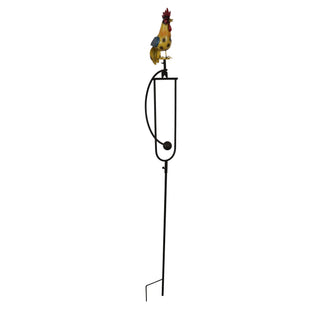 Metal Rocking Bird/Duck/Flamingo/Rooster Stake/Peacock Stake