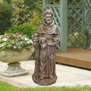 Old World St. Francis Statue