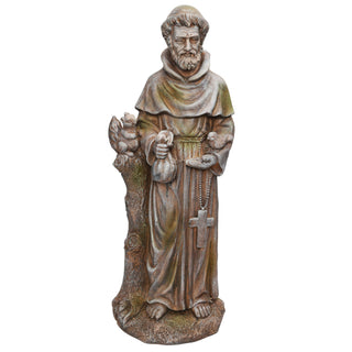 Old World St. Francis Statue