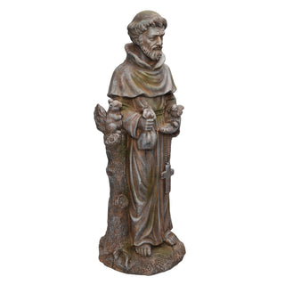 Old World St. Francis Statue