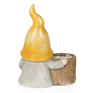 Gnome with Yellow Hat Planter