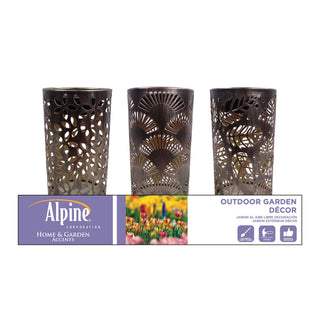 Assorted Solar Metal Lanterns