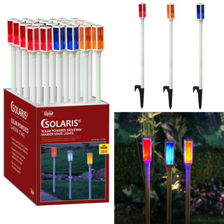Assorted Solar LED Driveway Markers