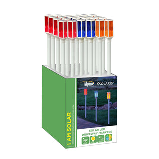 Assorted Solar LED Driveway Markers