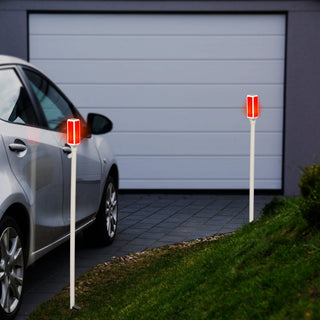 Solar Red Driveway Marker