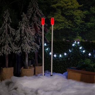 Solar Red Driveway Marker