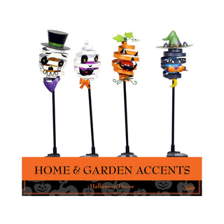 Spiral Bouncy Halloween Garden Stakes