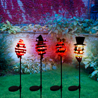 Spiral Bouncy Halloween Garden Stakes