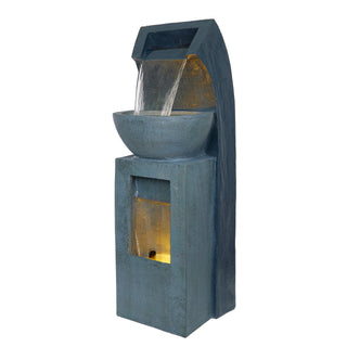 Basin Fountain with LED Lights