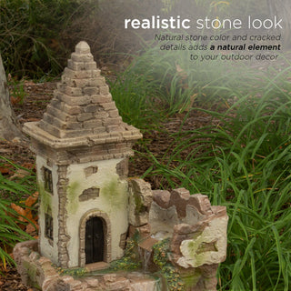 Castle Fairy Garden Fountain