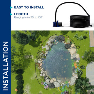 1/2" I.D. x 3/4" Wall PVC Black Tubing x 100' Coil