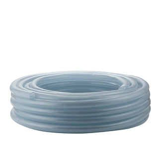 5/8" I.D. x 0.891" O.D. PVC Clear Braided Tubing x 100' Coil