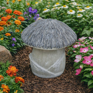 Cement Mushroom Statuary