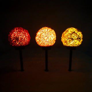 Solar Rose Ball Flower Stake