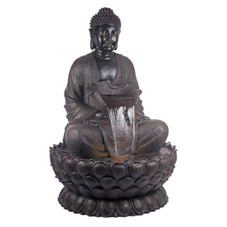 Buddha Zen Fountain with LED Light