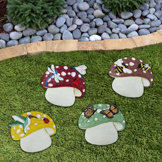 Cement Mushroom Stepping Stone