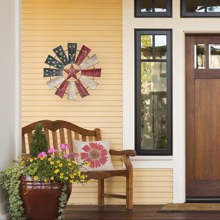 Patriotic Windmill Wall Décor